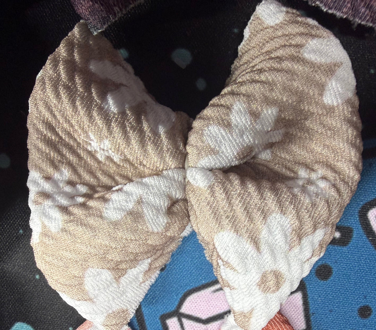 Cute floral freshie bow