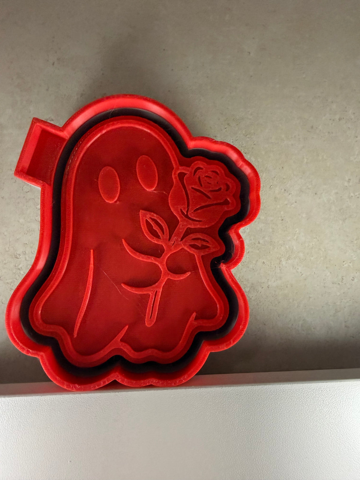 Ghost w a rose mold