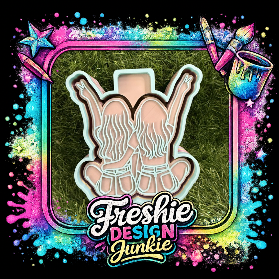 Girl Besties mold