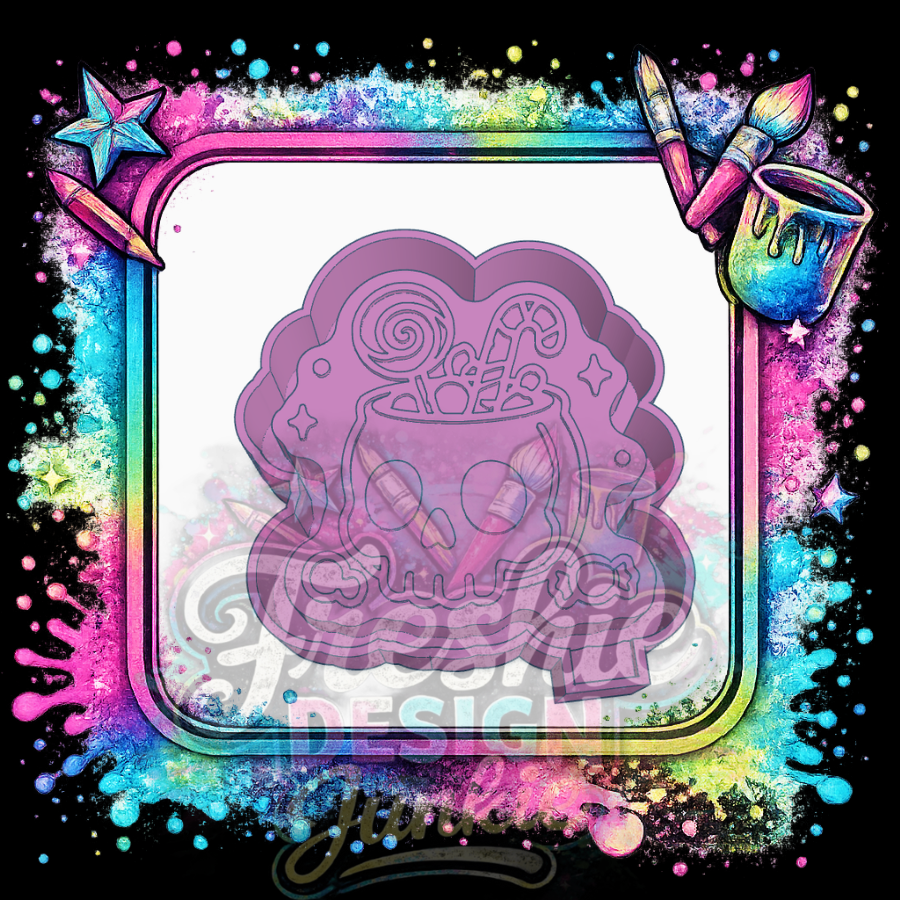 Candy Skull semi exclusive STL FILE