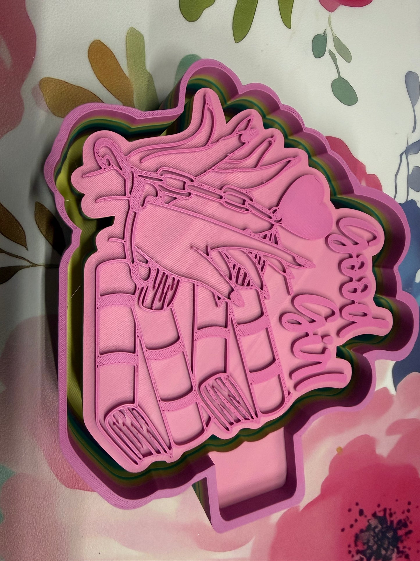 Book girl mold