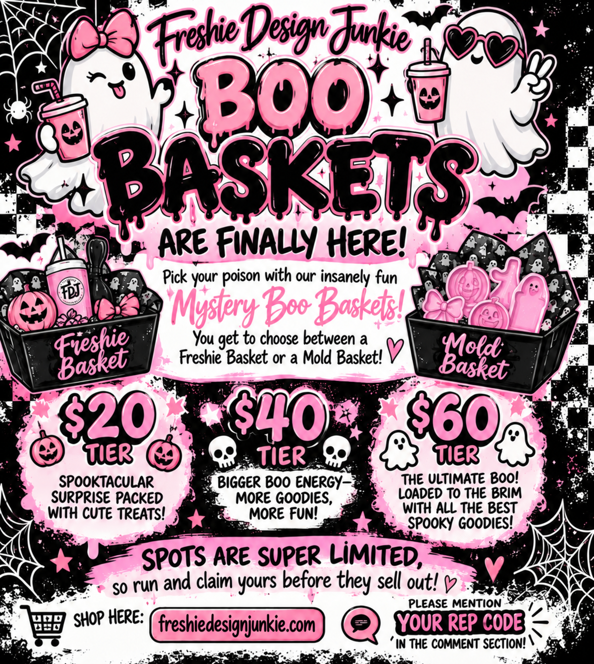 Boo baskets
