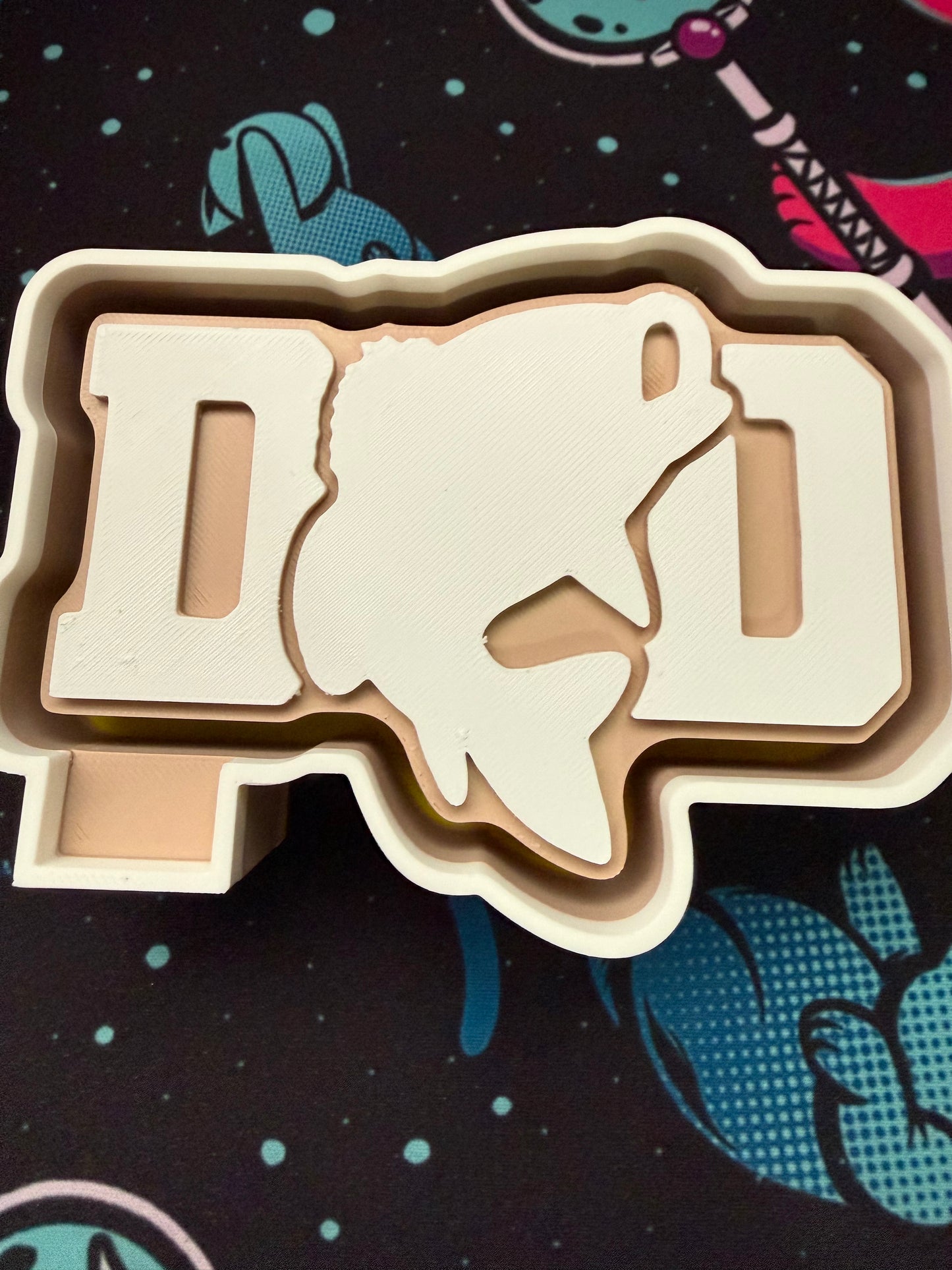 Fish dad mold
