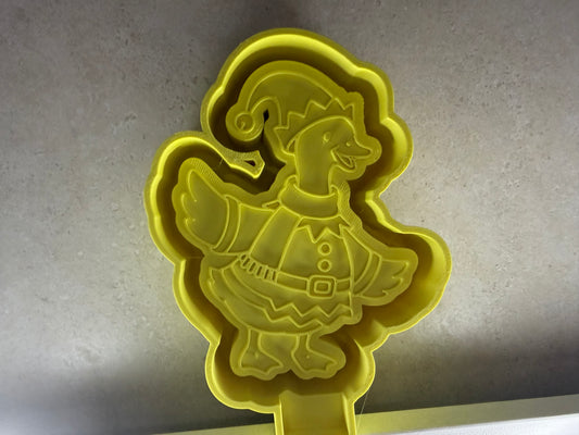 Elf goose Mold