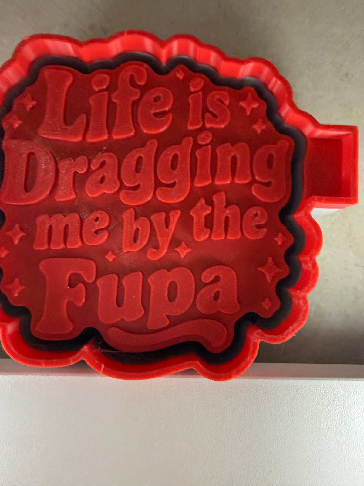 Dragging by the fupa mold