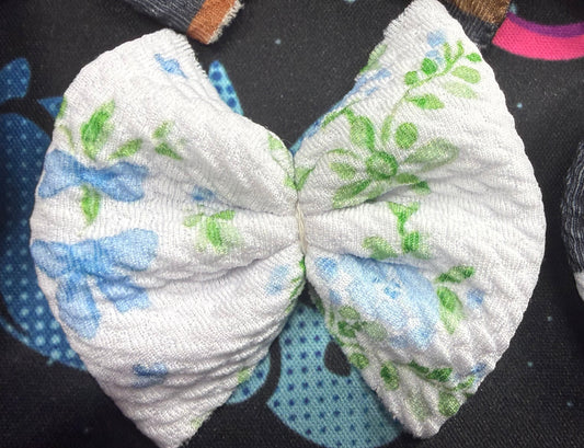 Floral freshie bow