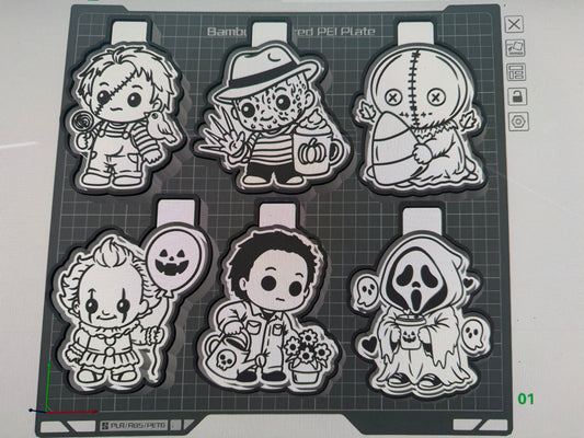 Spooky Characters  molds