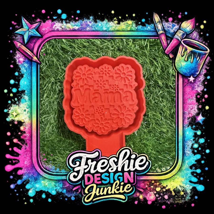 Floral mama mold