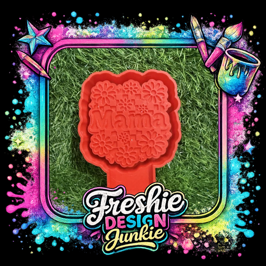 Floral mama mold