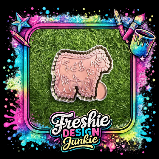 Branded cow mold