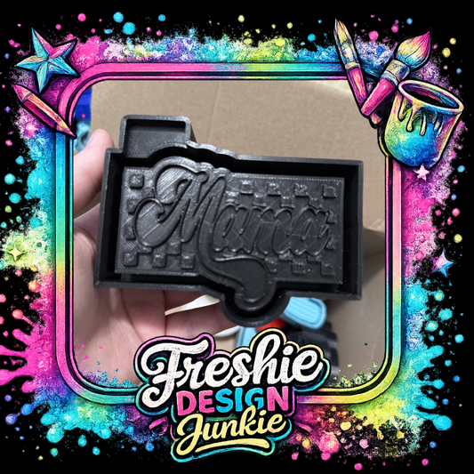 Rectangle checkered mama mold