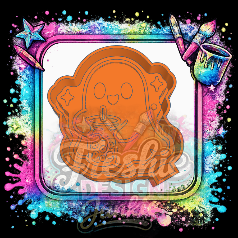 Coffee Ghost semi exclusive STL FILE