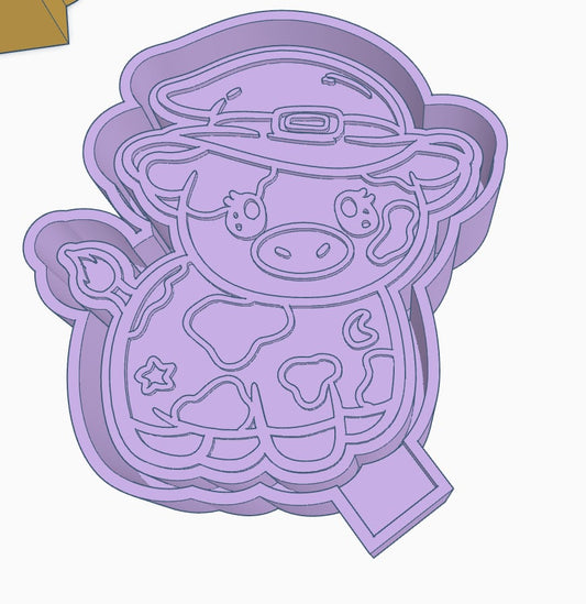 Witch cow mold