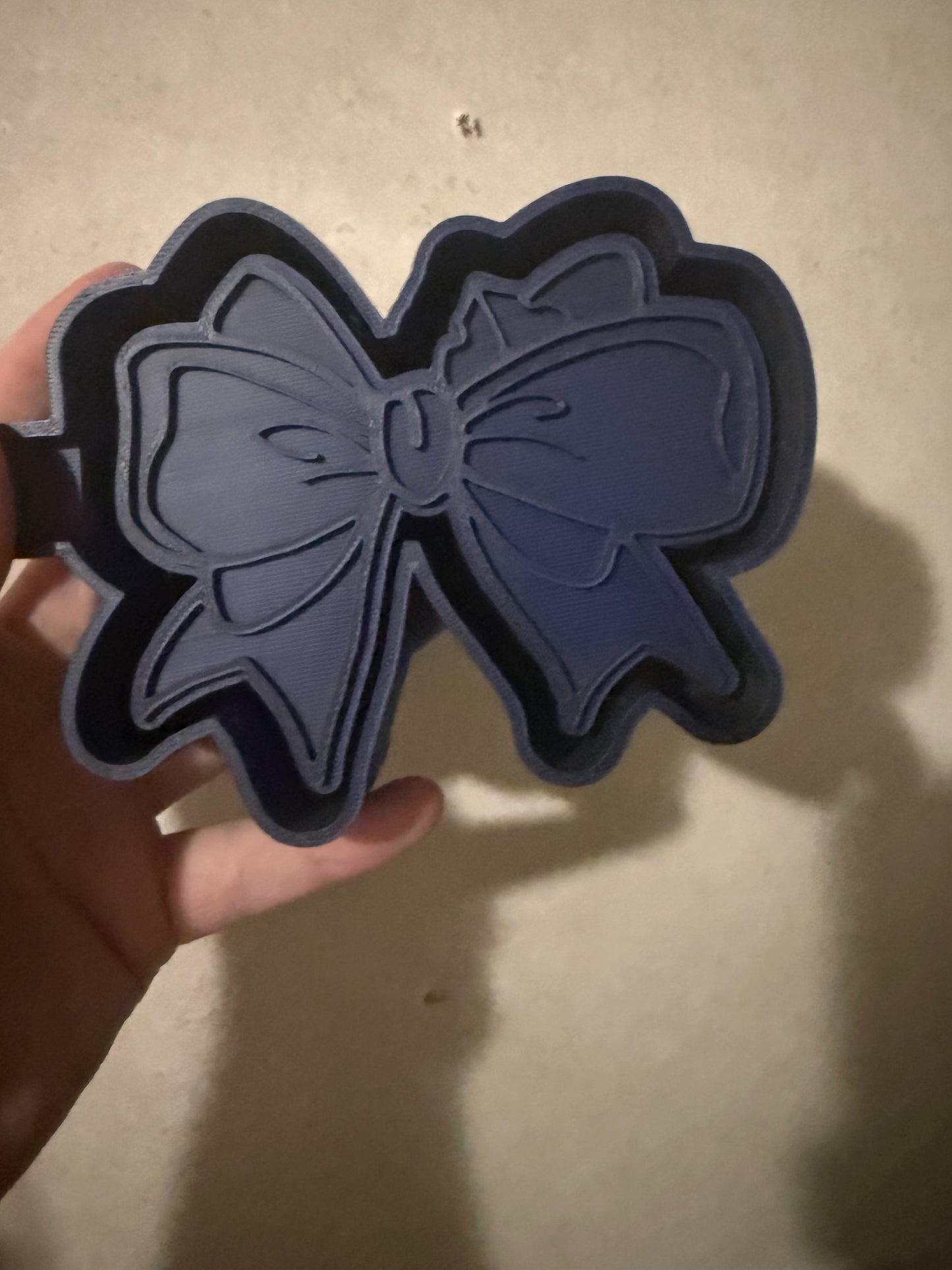 Princess sleeping bow mold