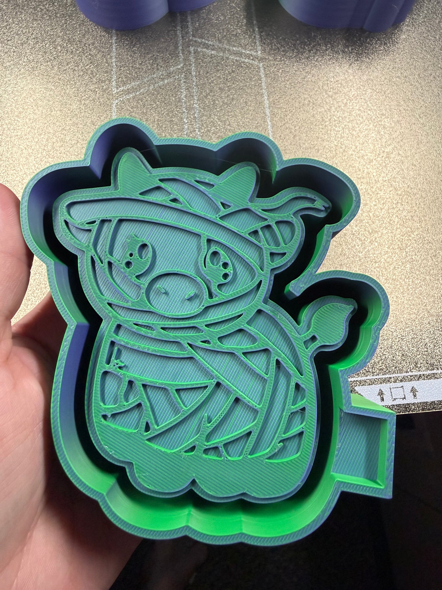 Mummy cow mold