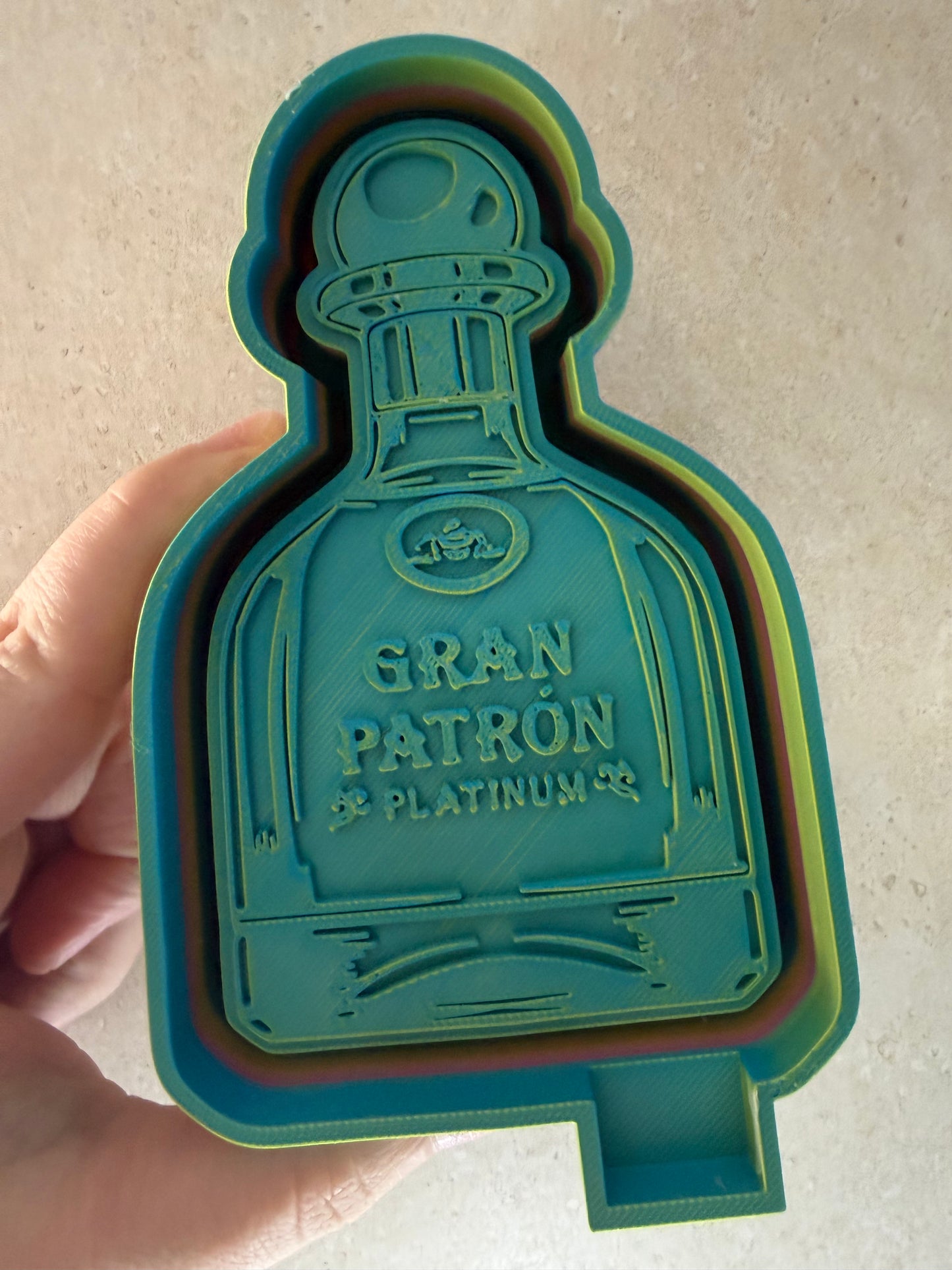 Patron bottle mold