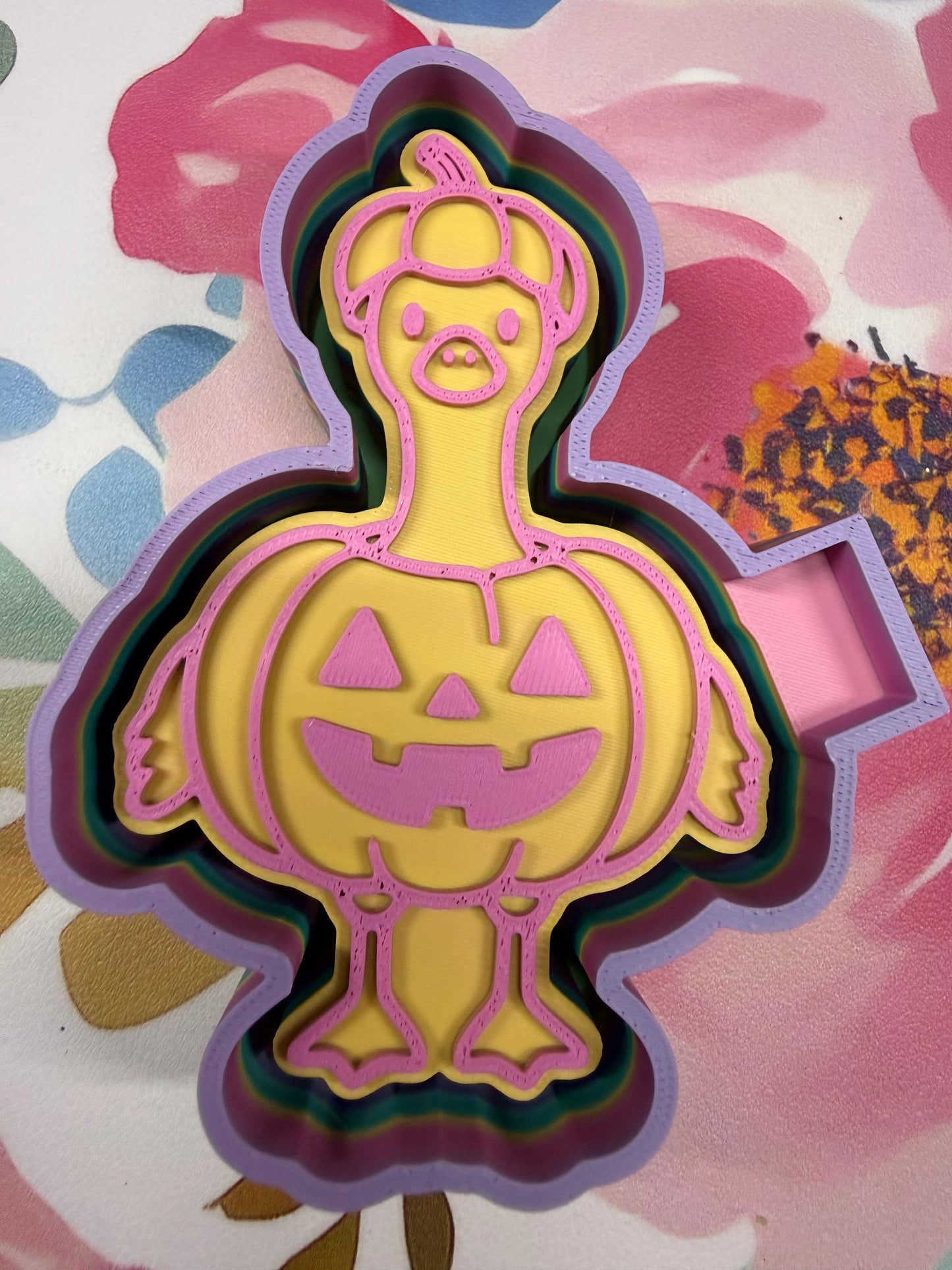 Pumpkin goose mold