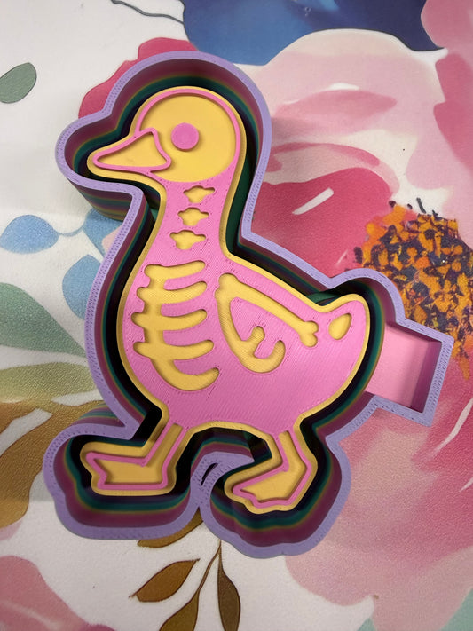 Skelly goose mold