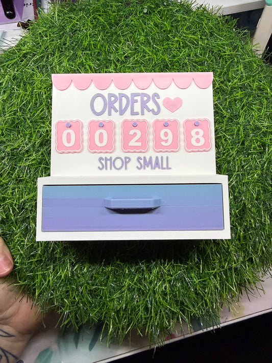 Order display counter