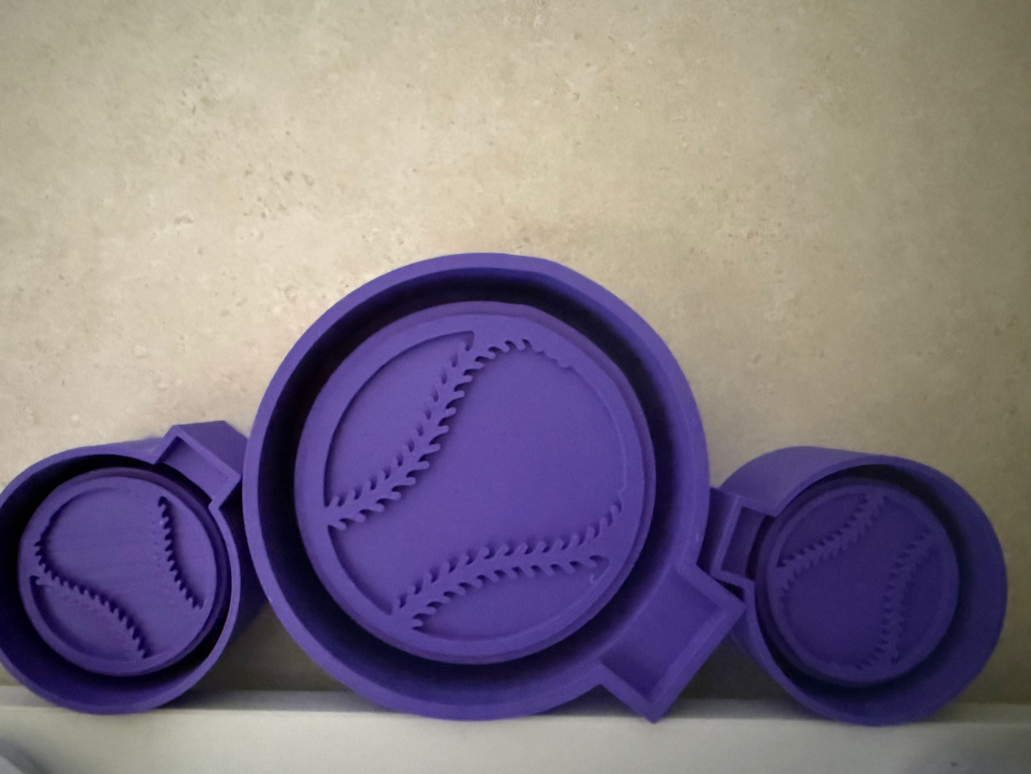 Baseball Vent and regular set molds