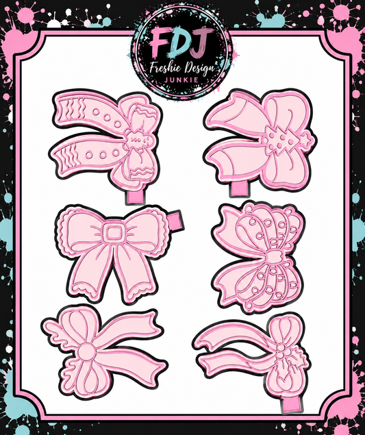 Christmas bows mold