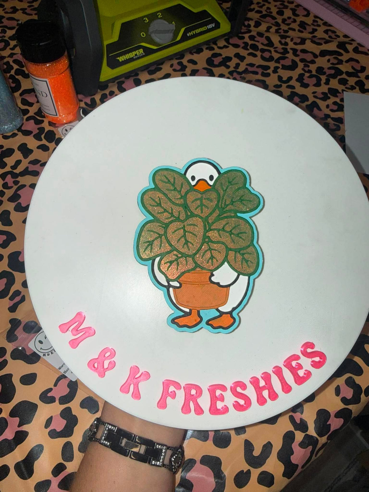 Plant goose mold