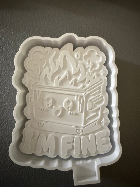 Dumpster fire mold