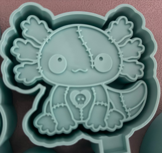 Patchwork axolotl  mold