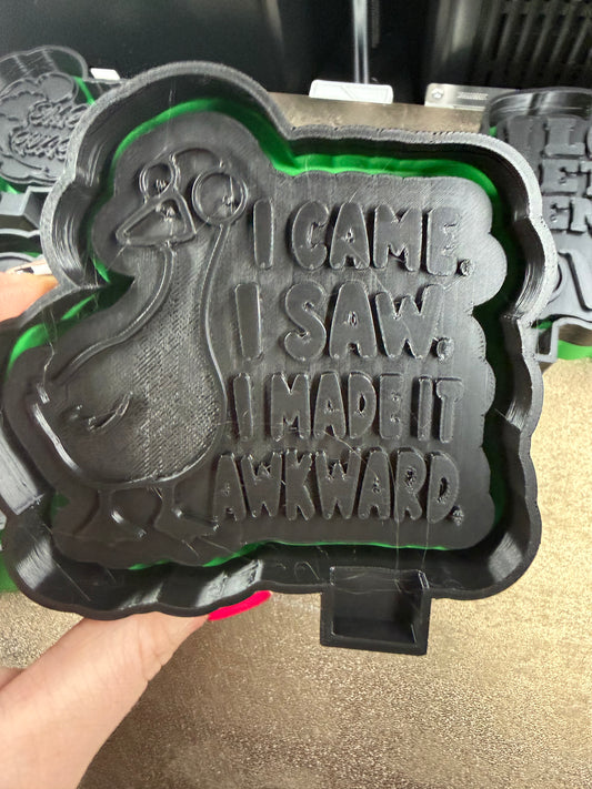Awkward goose mold
