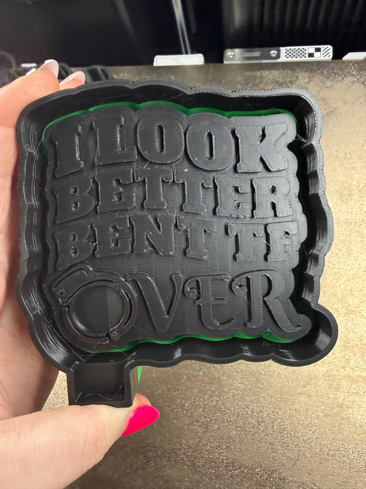 Bent over mold