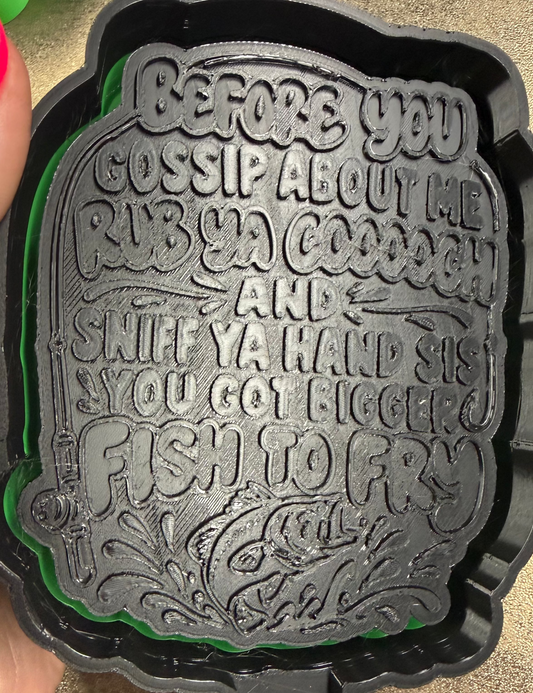Bigger fish to fry mold