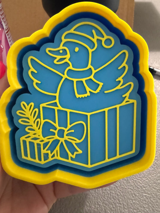 Christmas goose mold