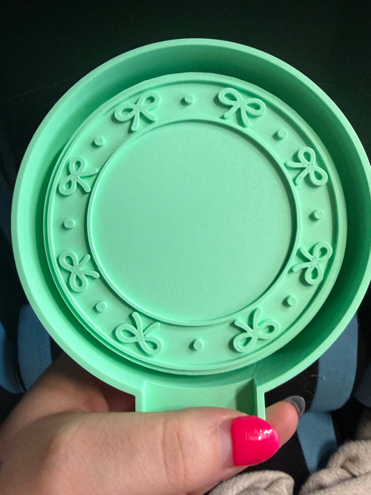 3in round cardstock bow mold