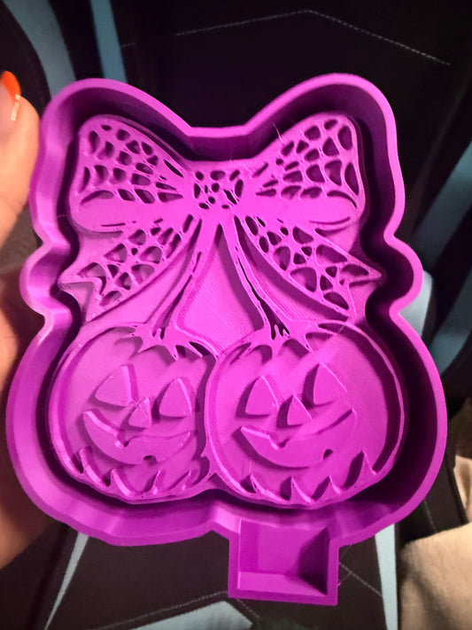 Cherry pumpkin mold